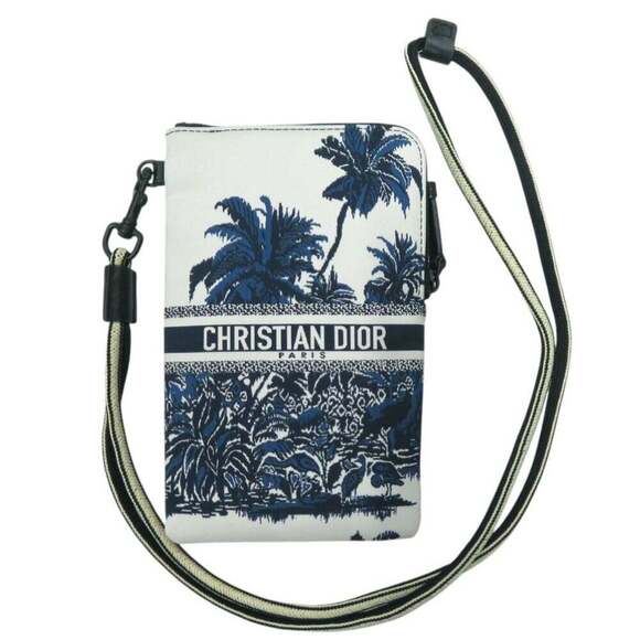 CHRISTIAN DIOR Blue Shoulder Bag